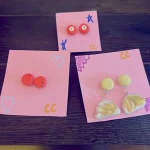 Hand crafted earrings